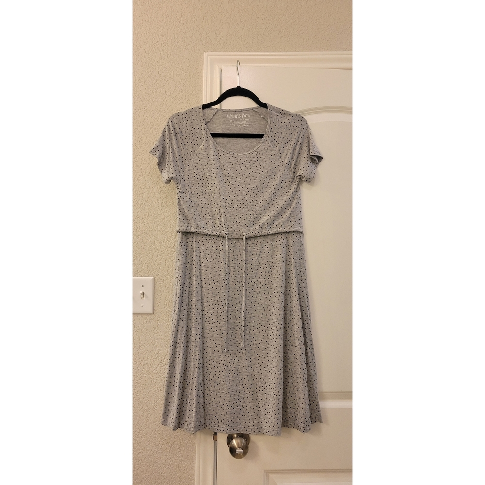 Latched Mama drawstring tee nursing dress